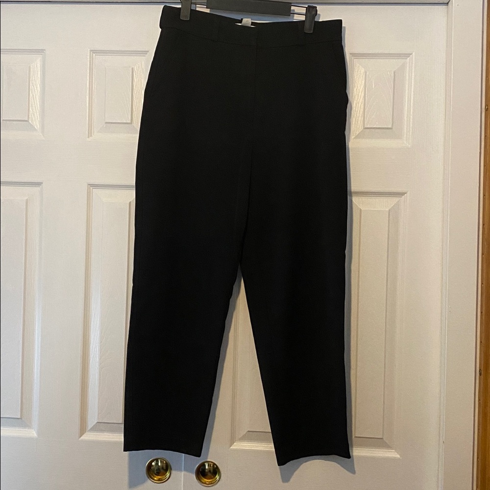 Straight Black Pants